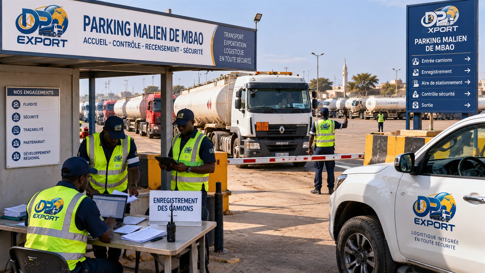 Parking malien de Mbao